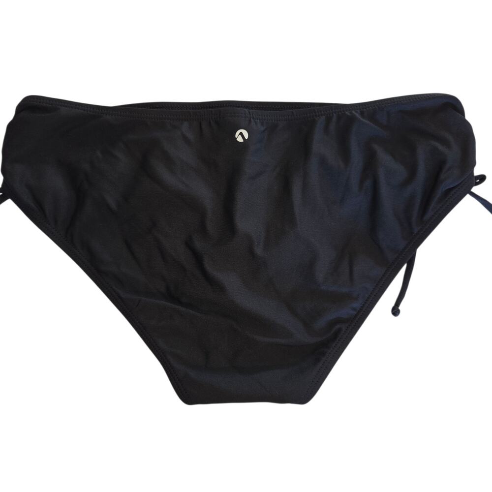 Next by Athena Good Karma Destination Bikini Bottom Sz Large in Black NWOT - Picture 3 of 8